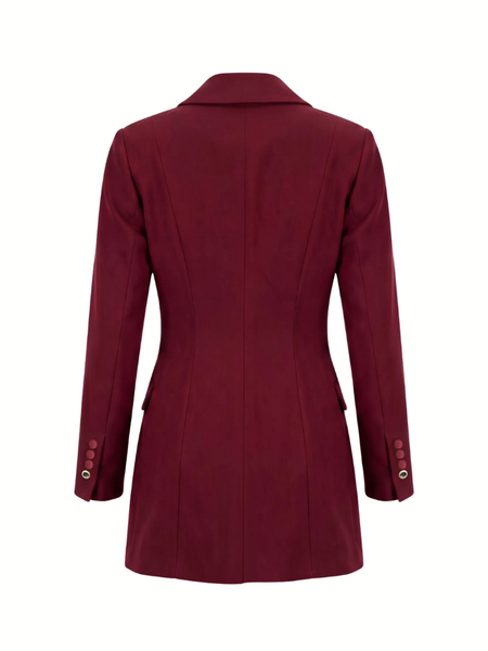 Nikkie Oulu Blazer Dress - Dark Red Nikkie Nikkie Oulu Blazer Dress - Dark Red