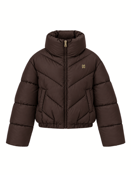 Nikkie Anatolia Puffer Jacket - Chocolate Torte