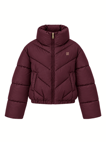 Nikkie Anatolia Puffer Jacket - Grape Wine