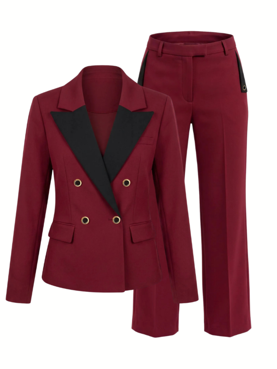 Nikkie Nikkie Oulu Combi-set - Dark Red