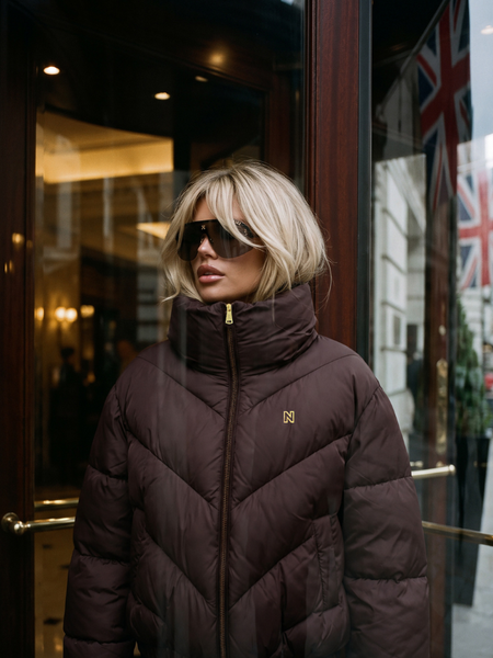 Nikkie Nikkie Anatolia Puffer Jacket - Chocolate Torte Nikkie Anatolia Puffer Jacket - Chocolate Torte