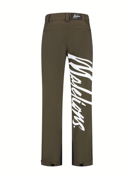 Malelions Ski Polar Pants - Brown Malelions Malelions Ski Polar Pants - Brown