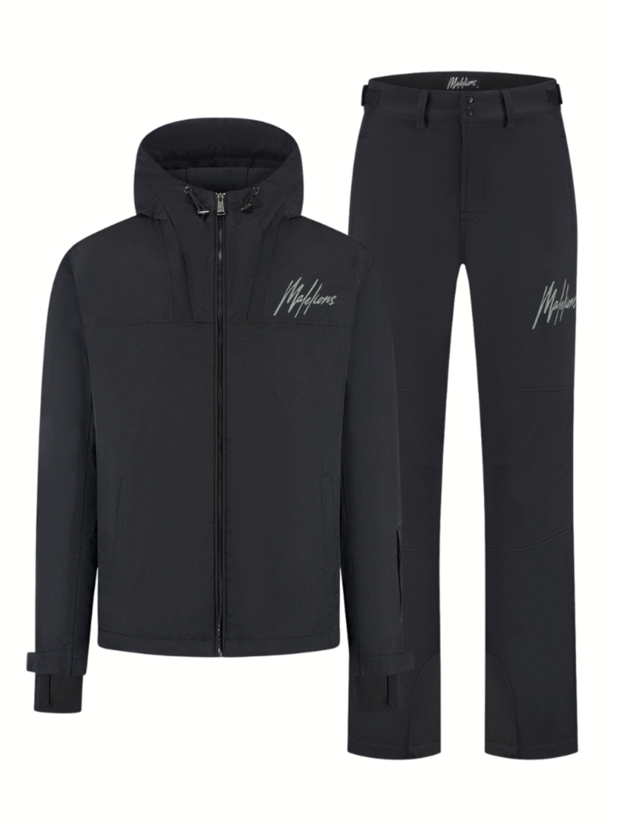 Malelions Malelions Ski Polar Combi-set - Black/Antra