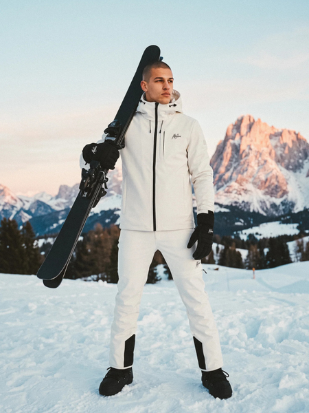 Malelions Ski Mogul Jacket - White Malelions Malelions Ski Mogul Jacket - White