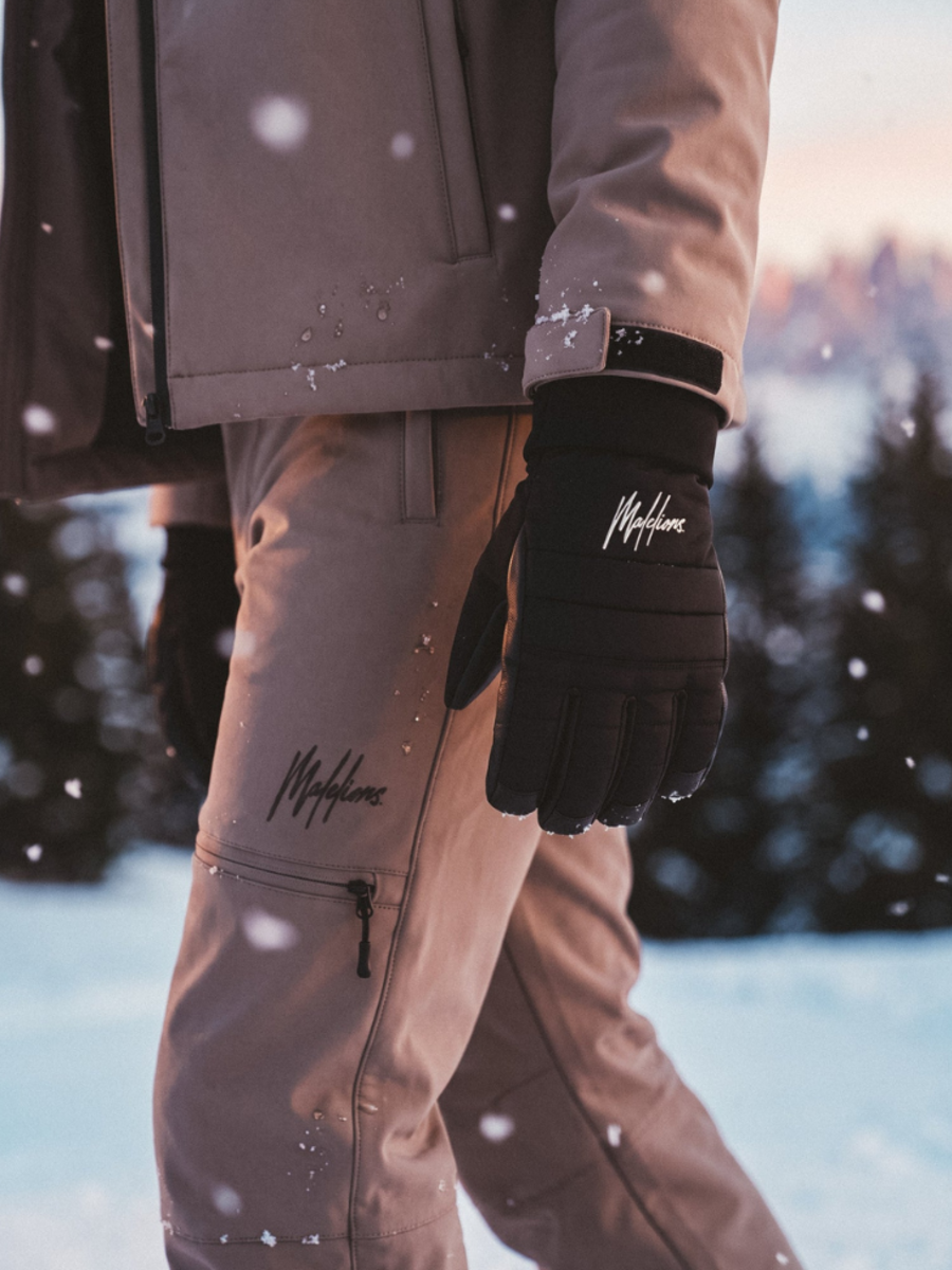 Malelions Malelions Ski Mogul Combi-set - Stone Brown