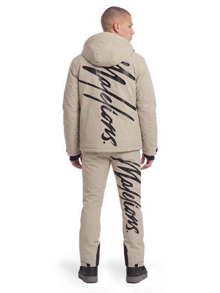 Malelions Malelions Ski Polar Jacket - Beige