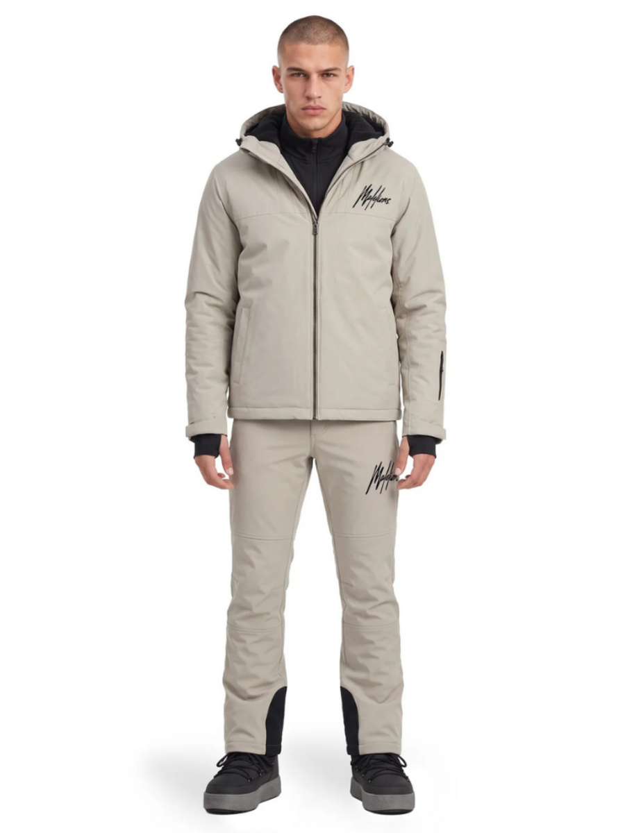 Malelions Malelions Ski Polar Combi-set - Beige
