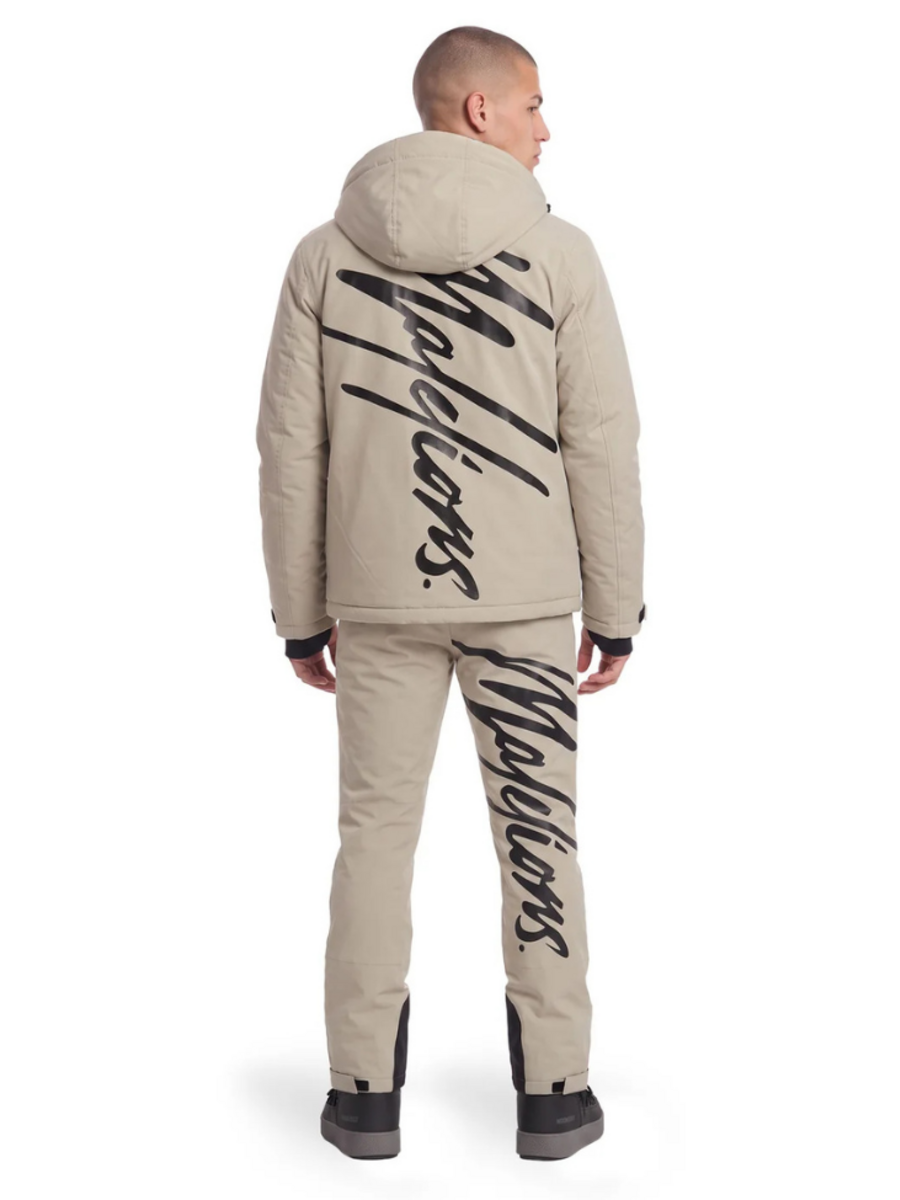 Malelions Malelions Ski Polar Combi-set - Beige