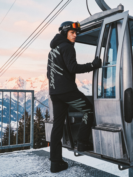 Malelions Malelions Ski Polar Jacket - Black/Antra