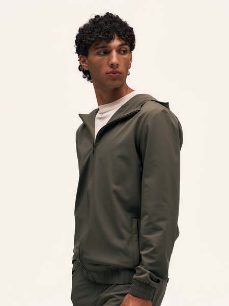 TriaD'oro Tracksuit Hood Jacket - Olive TriaD'oro TriaD'oro Tracksuit Hood Jacket - Olive
