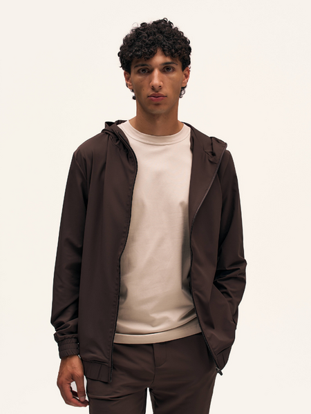 TriaD'oro TriaD'oro Tracksuit Hood Jacket - Brown TriaD'oro Tracksuit Hood Jacket - Brown