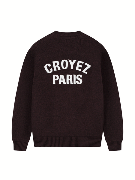 Croyez Women Paris Knit Sweater - Brown Croyez Croyez Women Paris Knit Sweater - Brown