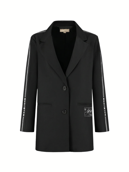 Malelions Women Oversized District Blazer - Black Malelions Malelions Women Oversized District Blazer - Black