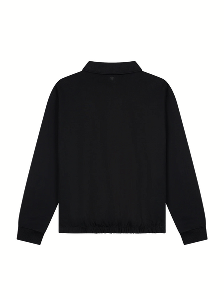 Pure Path Polo Half Zip Sweater - Black Pure Path Pure Path Polo Half Zip Sweater - Black