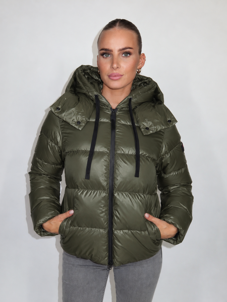 Peuterey Peuterey Women Kenid LKS GRS 01 Jacket - Verde Edera Peuterey Women Kenid LKS GRS 01 Jacket - Verde Edera