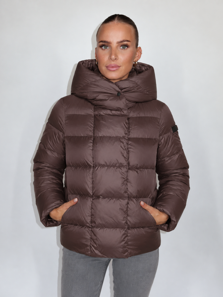 Peuterey Peuterey Women Tucano MQN 02 Jacket - Chicory Coffee Peuterey Women Tucano MQN 02 Jacket - Chicory Coffee