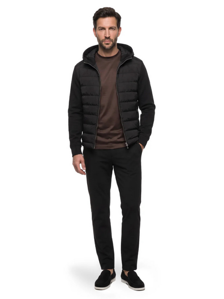 Malelions Malelions Premium Hooded Hybrid Jack - Black Malelions Premium Hooded Hybrid Jack - Black
