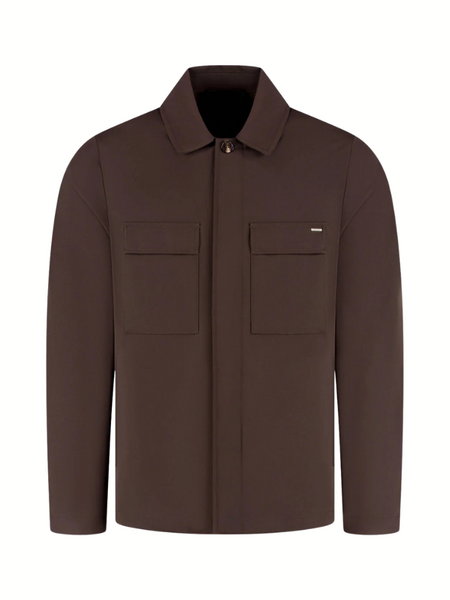 Malelions Premium Blend Overshirt - Brown Malelions Malelions Premium Blend Overshirt - Brown