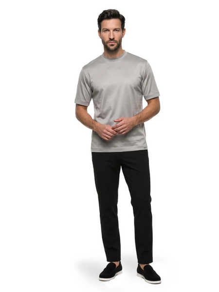 Malelions Malelions Premium Mercerized Cotton T-Shirt - Grey Malelions Premium Mercerized Cotton T-Shirt - Grey