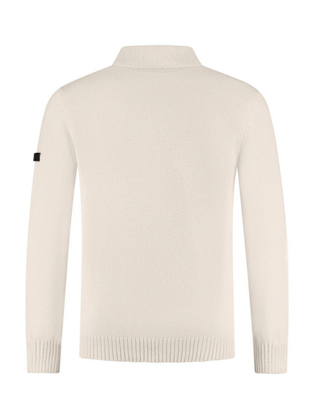 Malelions Premium Knitted Bouclé Longsleeve - Off-White Malelions Malelions Premium Knitted Bouclé Longsleeve - Off-White