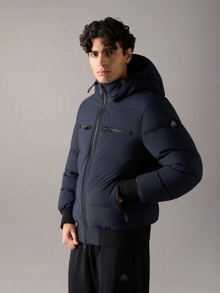 Moose Knuckles Men Soho Bomber - Navy Moose Knuckles Moose Knuckles Men Soho Bomber - Navy