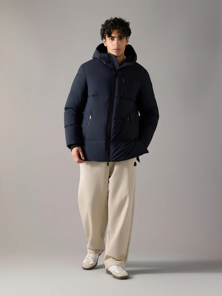 Moose Knuckles Men Soho 3Q Jacket - Navy Moose Knuckles Moose Knuckles Men Soho 3Q Jacket - Navy