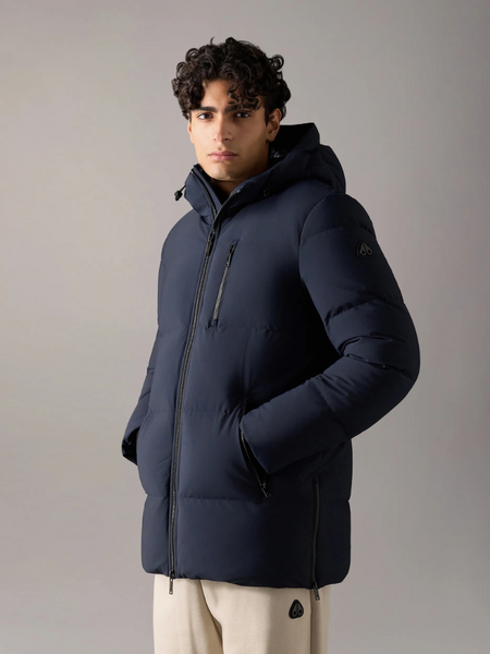 Moose Knuckles Men Soho 3Q Jacket - Navy Moose Knuckles Moose Knuckles Men Soho 3Q Jacket - Navy