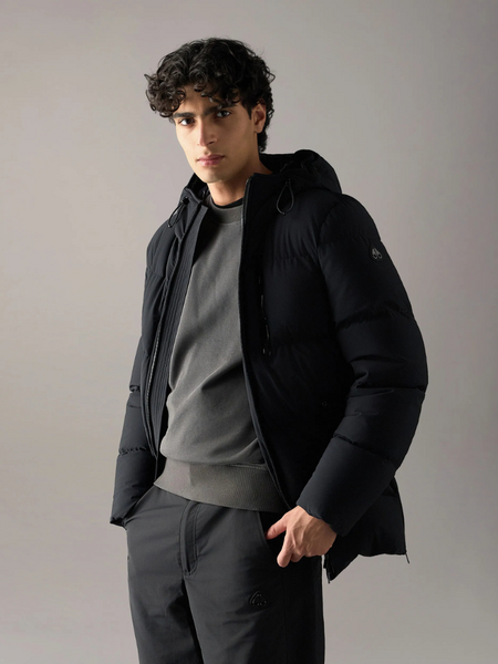 Moose Knuckles Men Soho 3Q Jacket - Black Moose Knuckles Moose Knuckles Men Soho 3Q Jacket - Black