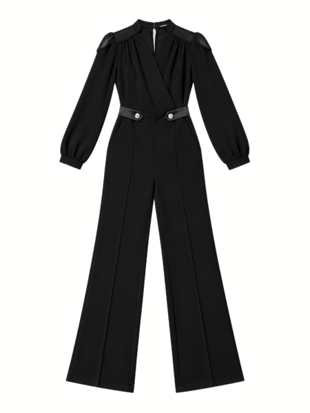 Rinascimento Rinascimento Baci Peris FU-G Tuta Jumpsuit - Nero Rinascimento Baci Peris FU-G Tuta Jumpsuit - Nero