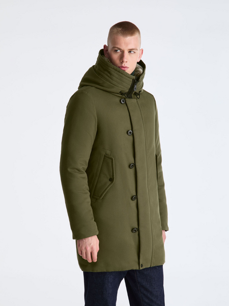Peuterey Kasa KI 04 Fur Jacket - Verde Edera Peuterey Peuterey Kasa KI 04 Fur Jacket - Verde Edera