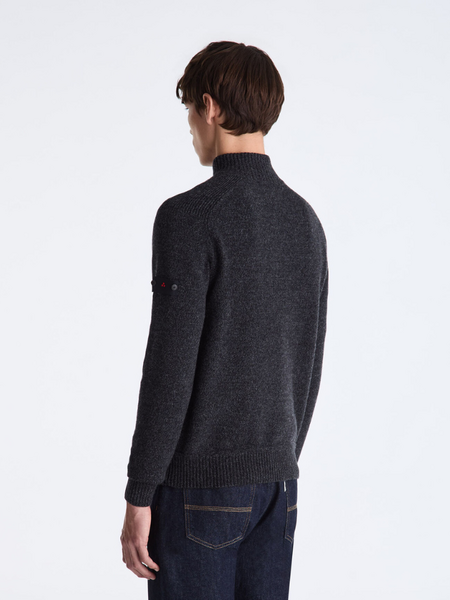 Peuterey Braille GRS 04 Sweater - Nero/Mouline Peuterey Peuterey Braille GRS 04 Sweater - Nero/Mouline