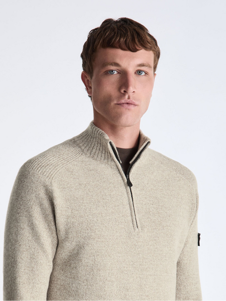 Peuterey Peuterey Braille GRS 04 Sweater - Sesamo Mouline