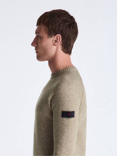 Peuterey Itokawa GRS 04 Sweater - Sesamo Mouline Peuterey Peuterey Itokawa GRS 04 Sweater - Sesamo Mouline