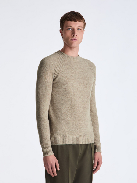Peuterey Itokawa GRS 04 Sweater - Sesamo Mouline Peuterey Peuterey Itokawa GRS 04 Sweater - Sesamo Mouline