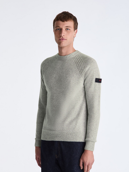 Peuterey Itokawa GRS 04 Sweater - Grigio Melange Medi/Mouline Peuterey Peuterey Itokawa GRS 04 Sweater - Grigio Melange Medi/Mouline