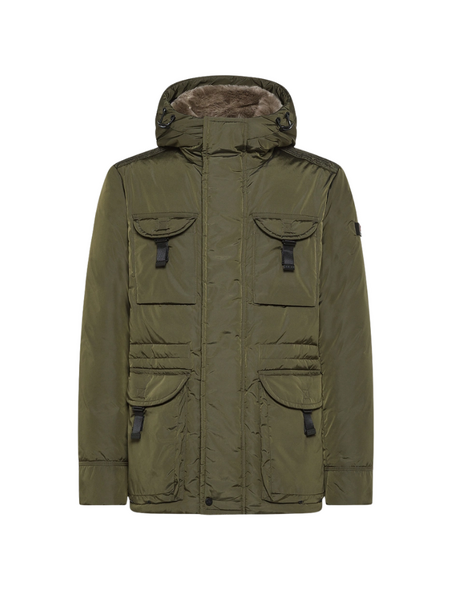 Peuterey Peuterey Aiptek NBE 03 FUR Jacket - Verde Erbe Essiccate Peuterey Aiptek NBE 03 FUR Jacket - Verde Erbe Essiccate