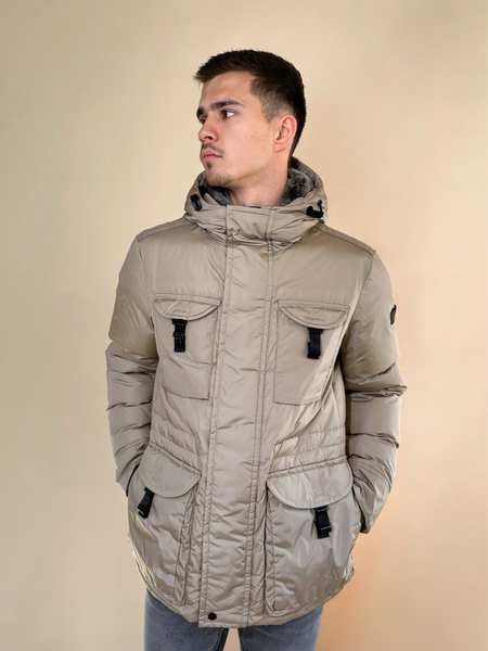 Peuterey Aiptek NBE 03 FUR Jacket - Taupe Peuterey Peuterey Aiptek NBE 03 FUR Jacket - Taupe