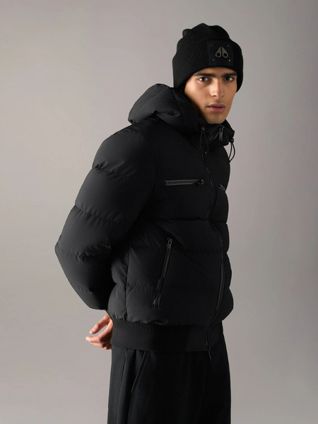 Moose Knuckles Men Soho Bomber - Black Moose Knuckles Moose Knuckles Men Soho Bomber - Black