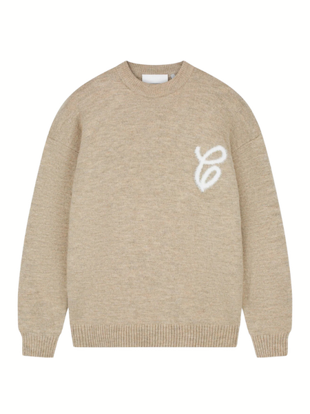 Croyez Croyez Women Fluffy Essence Knit Sweater - Cream
