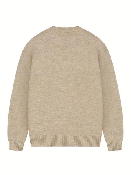 Croyez Croyez Women Fluffy Essence Knit Sweater - Cream
