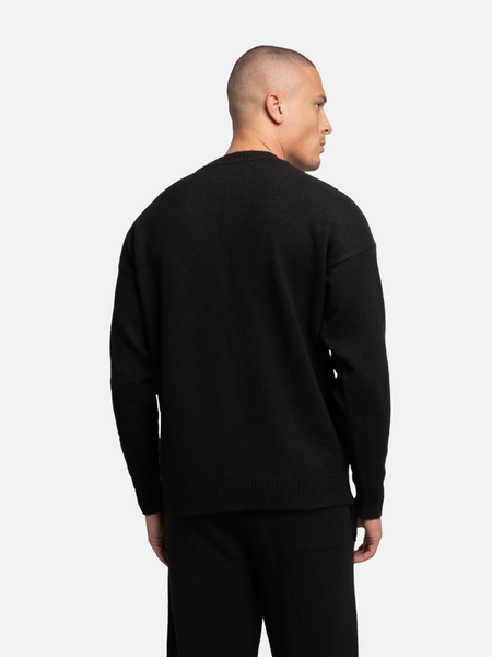 Croyez Script 2.0 Knit Sweater - Black Croyez Croyez Script 2.0 Knit Sweater - Black