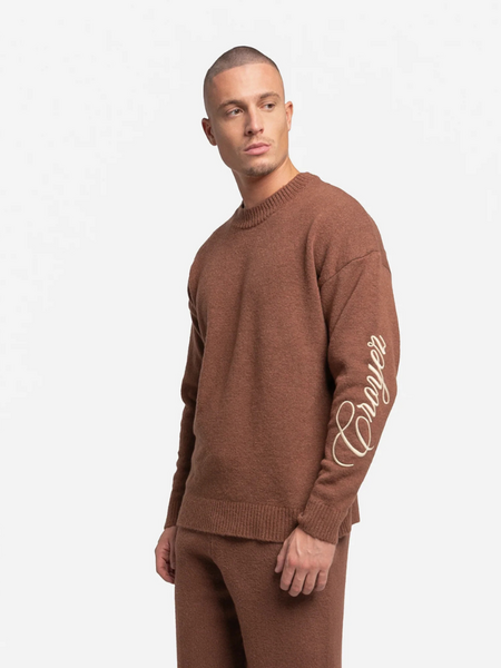 Croyez Croyez Script 2.0 Knit Sweater - Melted Red Croyez Script 2.0 Knit Sweater - Melted Red