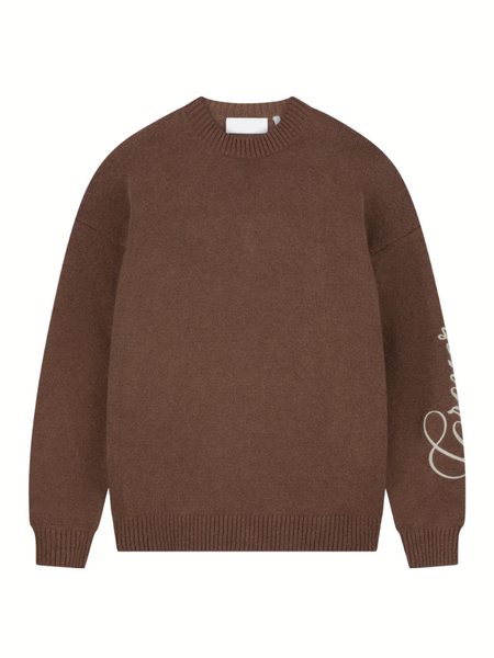Croyez Script 2.0 Knit Sweater - Melted Red Croyez Croyez Script 2.0 Knit Sweater - Melted Red