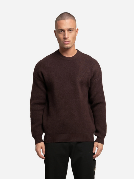 Croyez Croyez Art Studio Knit Sweater - Raisin Red Croyez Art Studio Knit Sweater - Raisin Red