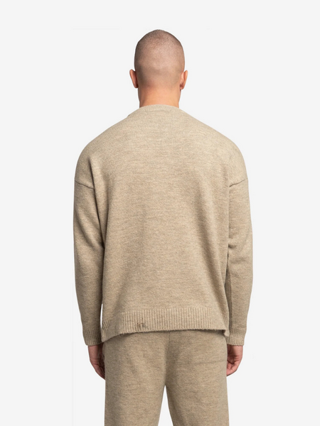 Croyez Croyez Fluffy Essence Knit Sweater - Cream