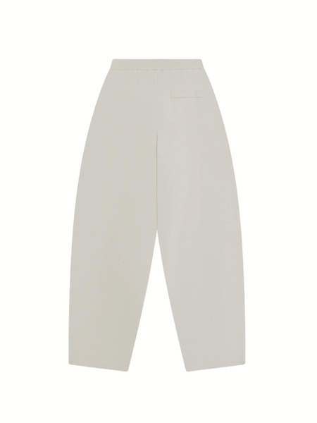 The Couture Club Women Compact Knit Barrel Leg Jogger - Cream The Couture Club The Couture Club Women Compact Knit Barrel Leg Jogger - Cream