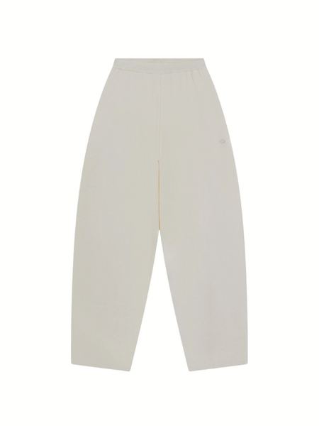 The Couture Club Women Compact Knit Barrel Leg Jogger - Cream The Couture Club The Couture Club Women Compact Knit Barrel Leg Jogger - Cream