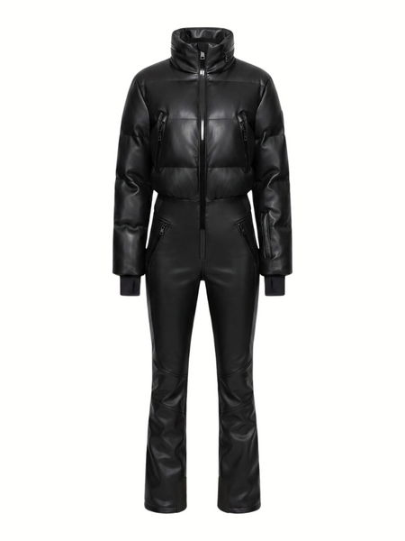 Nikkie Nikkie Gemma PU Jumpsuit - Black