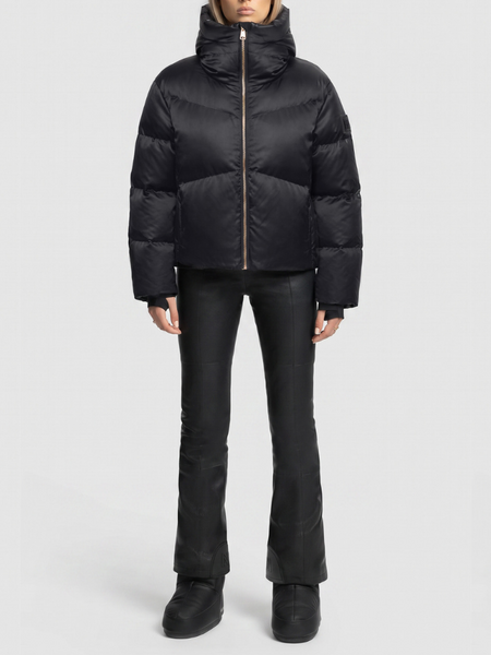 Nikkie Nikkie Newport Satin Jacket - Black