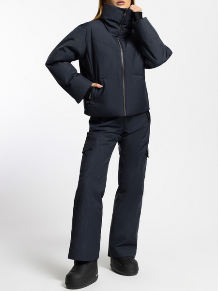 Nikkie Nikkie Ulsan Insulated Cargo Twill Pants - Night Blue